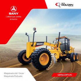sany-post-motoniveladora